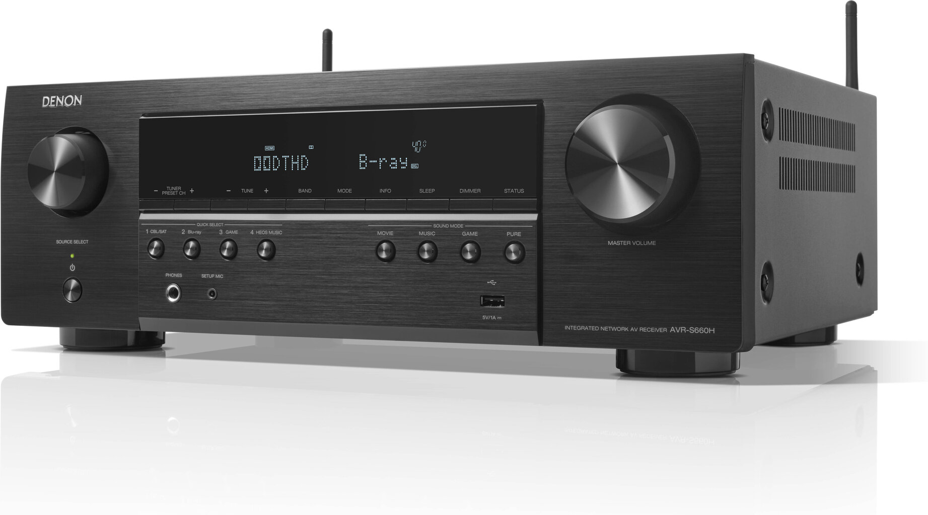 Denon AVR-S660H hind ja info | Kodukinod | kaup24.ee