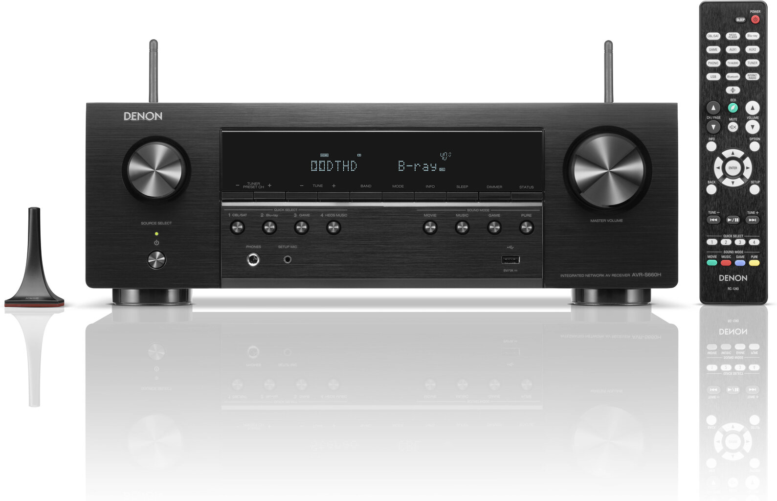 Denon AVR-S660H цена и информация | Kodukinod | kaup24.ee