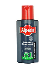 Šampoon tundlikule peanahale Alpecin Sensitive S1 250 ml цена и информация | Шампуни | kaup24.ee
