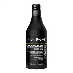 Питательный шампунь Gosh Macadamia Oil 450 мл цена и информация | Шампуни | kaup24.ee