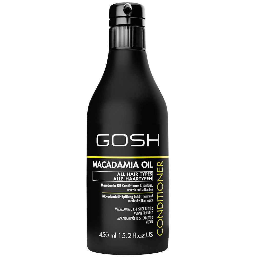 Toitev palsam Gosh Macadamia Oil 450 ml цена и информация | Juuksepalsamid | kaup24.ee