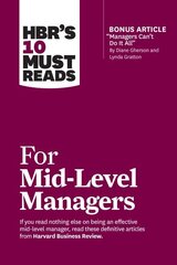 HBR's 10 Must Reads for Mid-Level Managers hind ja info | Majandusalased raamatud | kaup24.ee