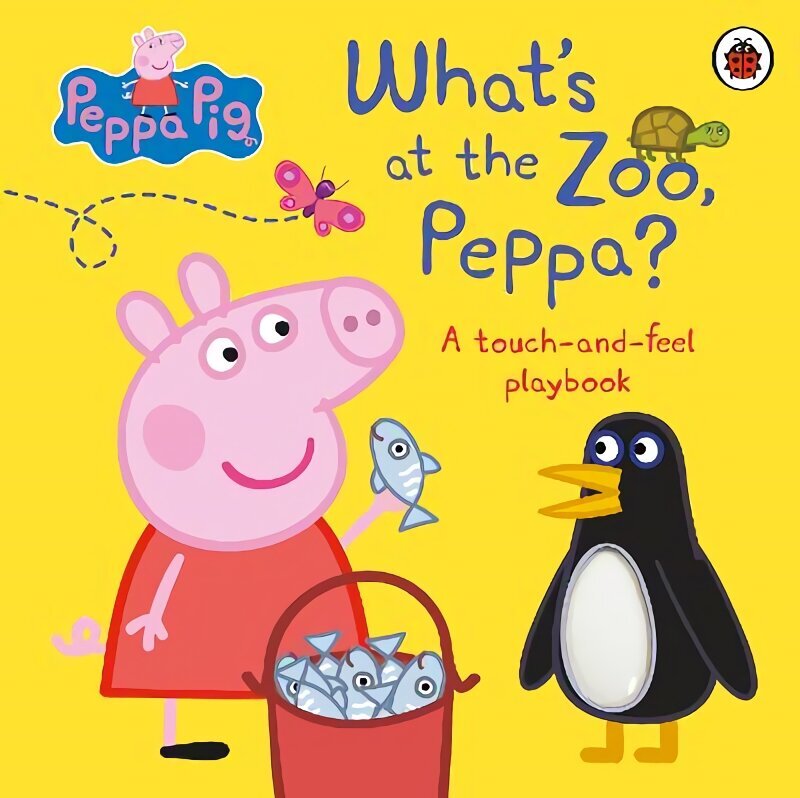 Peppa Pig: What's At The Zoo, Peppa?: A Touch-and-Feel Playbook hind ja info | Väikelaste raamatud | kaup24.ee