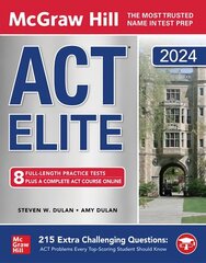 McGraw Hill ACT Elite 2024 цена и информация | Книги по социальным наукам | kaup24.ee
