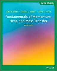 Fundamentals of Momentum, Heat, and Mass Transfer 7th Edition, EMEA Edition hind ja info | Majandusalased raamatud | kaup24.ee