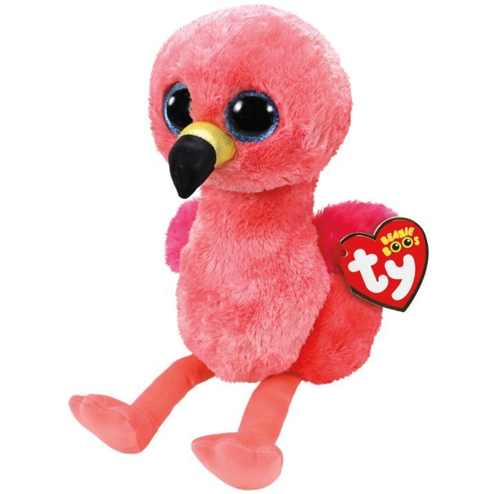 Pehme mänguasi flamingo Beanie Boos Gilda, 23 cm, 37262 цена и информация | Pehmed mänguasjad | kaup24.ee