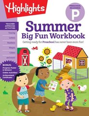 Summer Big Fun Workbook Preschool Readiness цена и информация | Книги для малышей | kaup24.ee