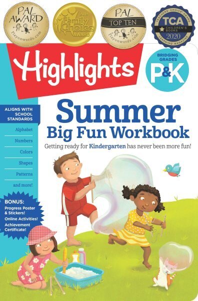 Summer Big Fun Workbook Bridging Grades P & K: Bridging Grades P & K цена и информация | Väikelaste raamatud | kaup24.ee