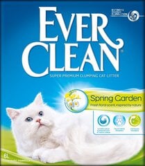 Наполнители для туалета EverClean Spring Garden, 6 л цена и информация | Наполнитель для кошек | kaup24.ee