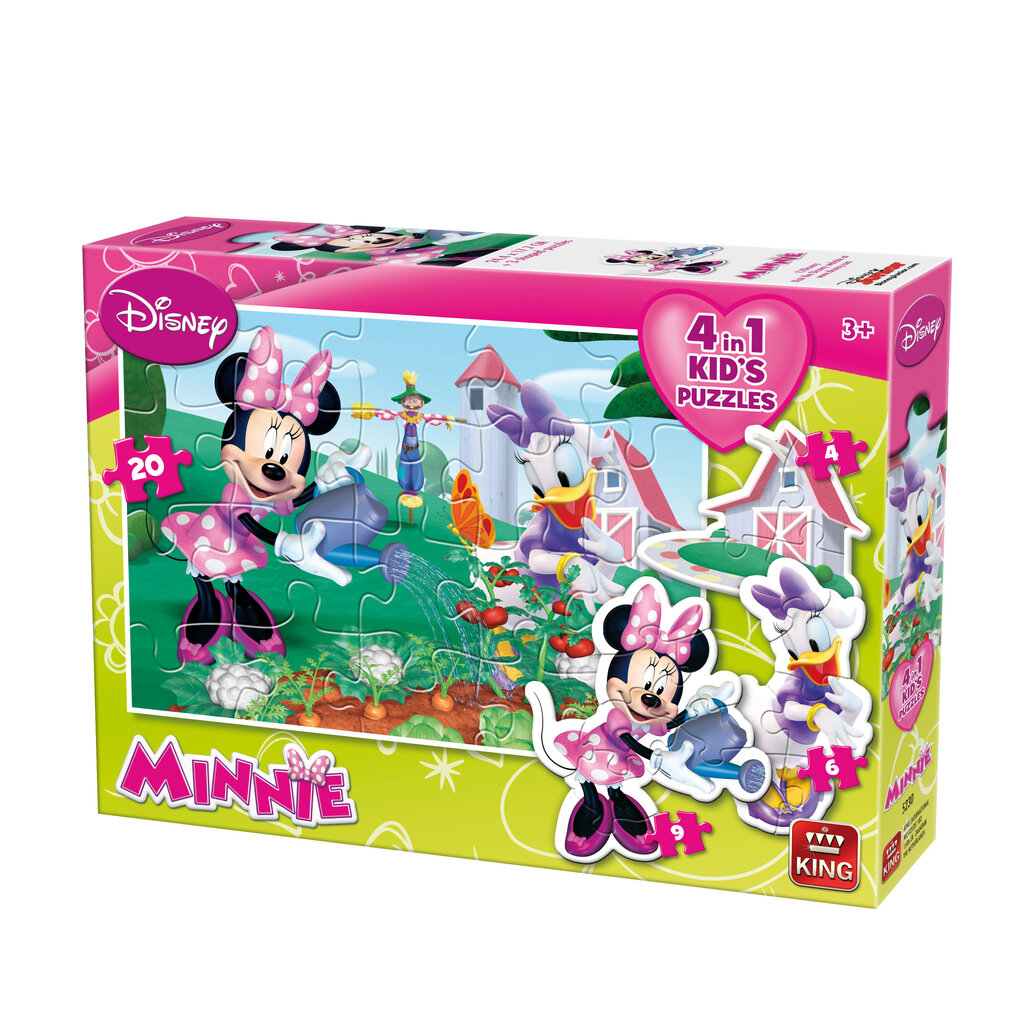 Pusle King Minnie 4 in 1 hind ja info | Pusled | kaup24.ee