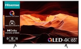 Hisense 65E7KQPRO kaina ir informacija | Телевизоры | kaup24.ee