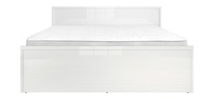 Кровать Pori, 160x200 см, белая цена и информация | Кровати | kaup24.ee