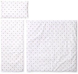 Мягкий комплект постельного белья для колыбели Lorelli Winter, Crowns White цена и информация | Детское постельное бельё | kaup24.ee