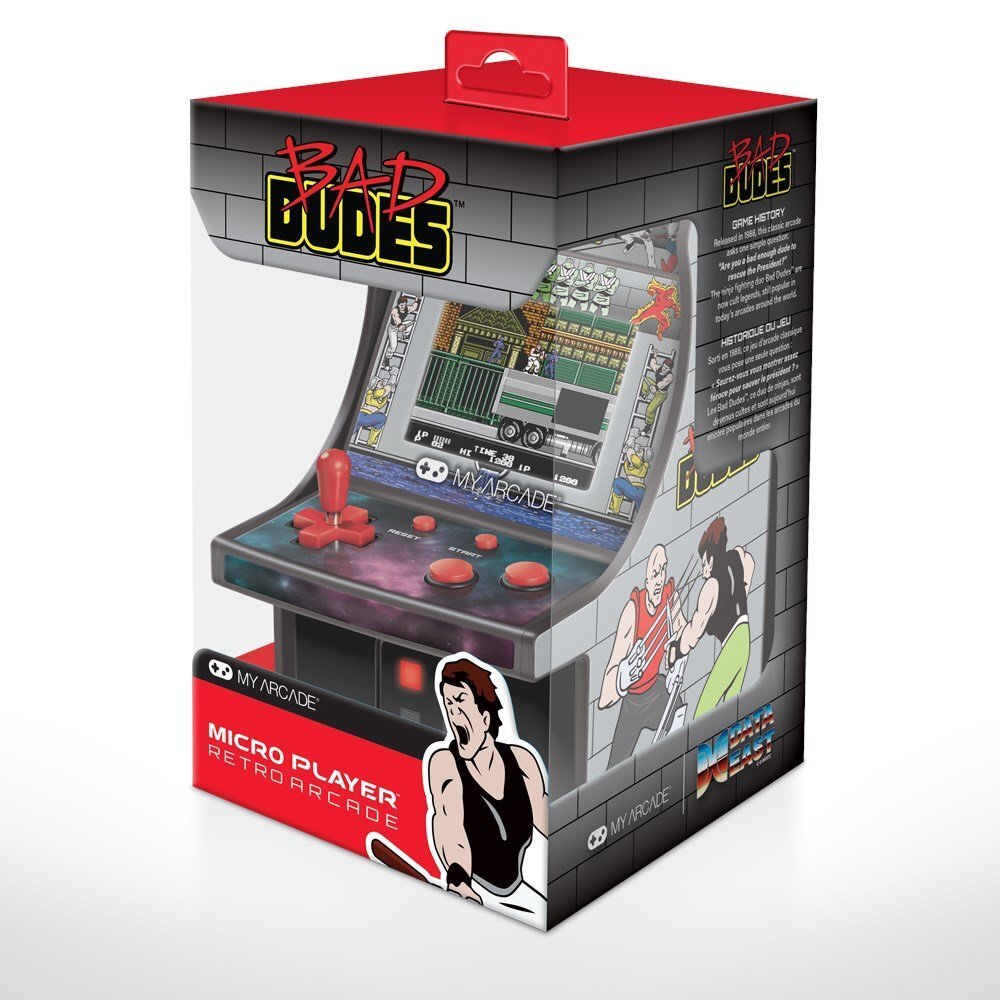 dreamGEAR Retro arkaadmäng Bad Dudes Micro Player hind ja info | Mängukonsoolid | kaup24.ee