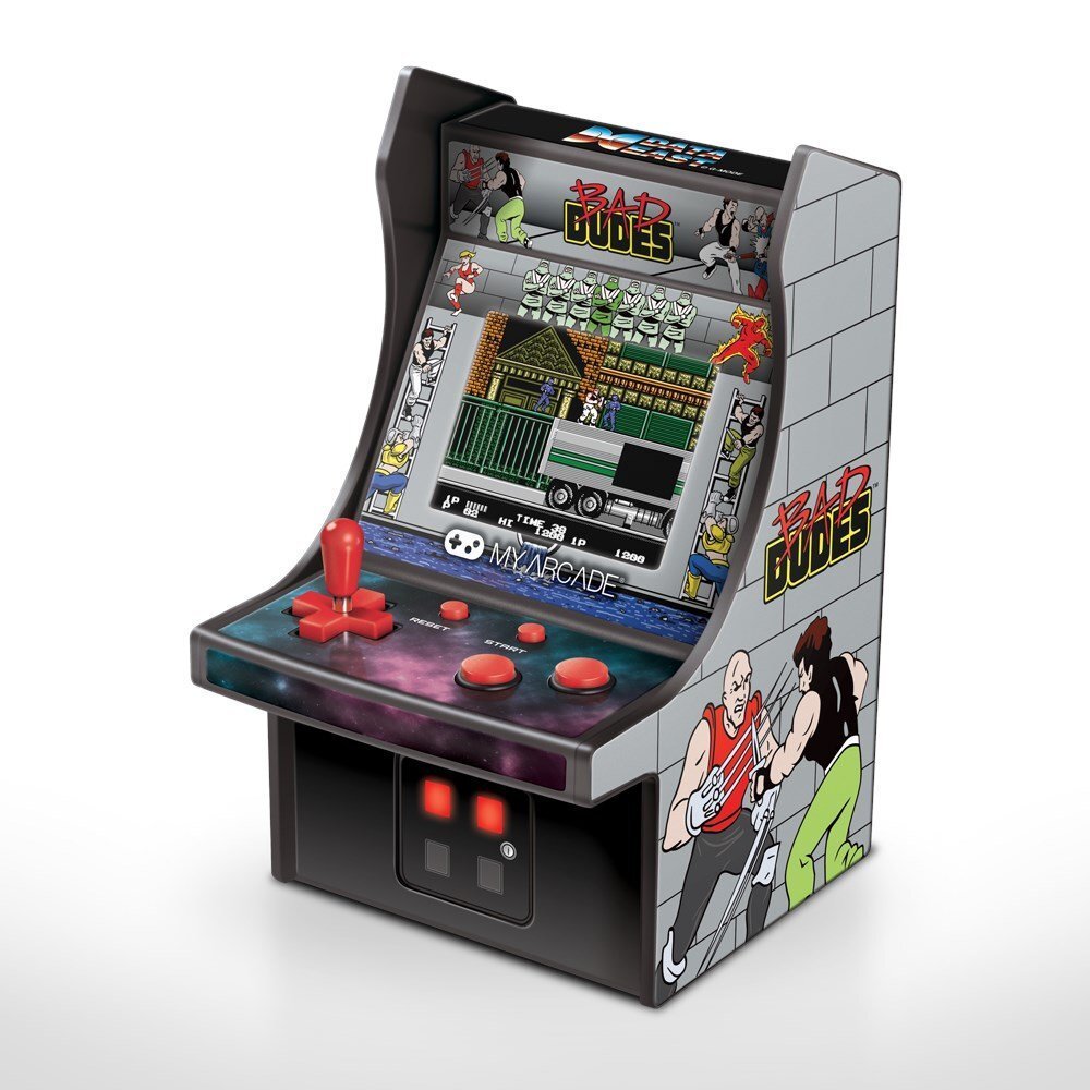 dreamGEAR Retro arkaadmäng Bad Dudes Micro Player hind ja info | Mängukonsoolid | kaup24.ee