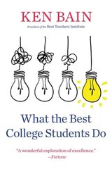 What the Best College Students Do цена и информация | Книги по социальным наукам | kaup24.ee