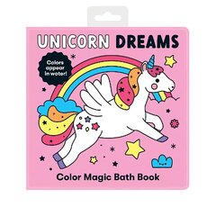 Unicorn Dreams Color Magic Bath Book цена и информация | Книги для малышей | kaup24.ee