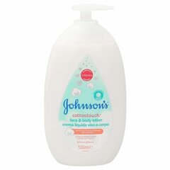 Niisutav ihupiim Johnson's Cottontouch Nägu Beebi Korpus (500 ml) hind ja info | Laste ja ema kosmeetika | kaup24.ee