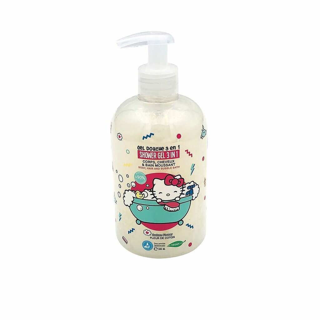 Dušigeel Take Care Hello Kitty 3-in-1 (500 ml) цена и информация | Laste ja ema kosmeetika | kaup24.ee