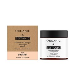 Näomask Organic & Botanic Mandarin Orange (60 ml) цена и информация | Маски для лица, патчи для глаз | kaup24.ee