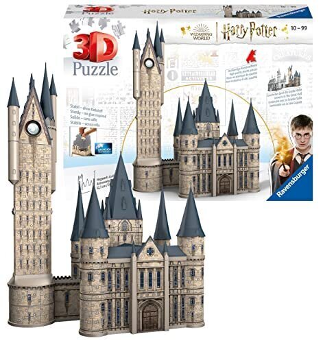 Pusle 3D Ravensburger Harry Potter Sigatüüka lossi torn, 540 tk hind ja info | Pusled | kaup24.ee