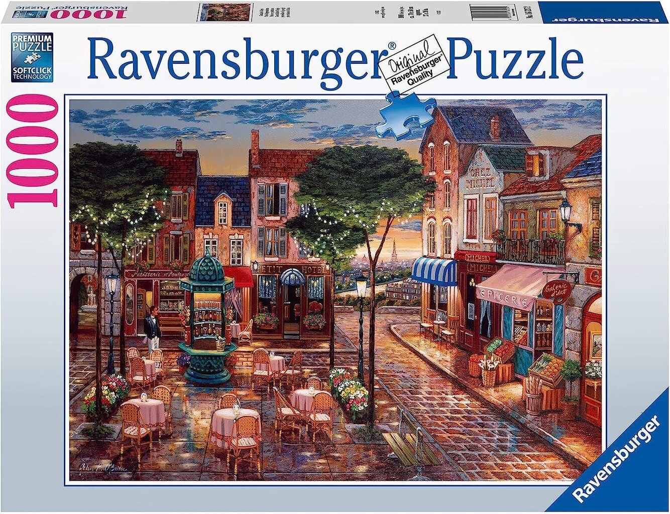 Pusle Paris Ravensburger, 1000 tk hind ja info | Pusled | kaup24.ee