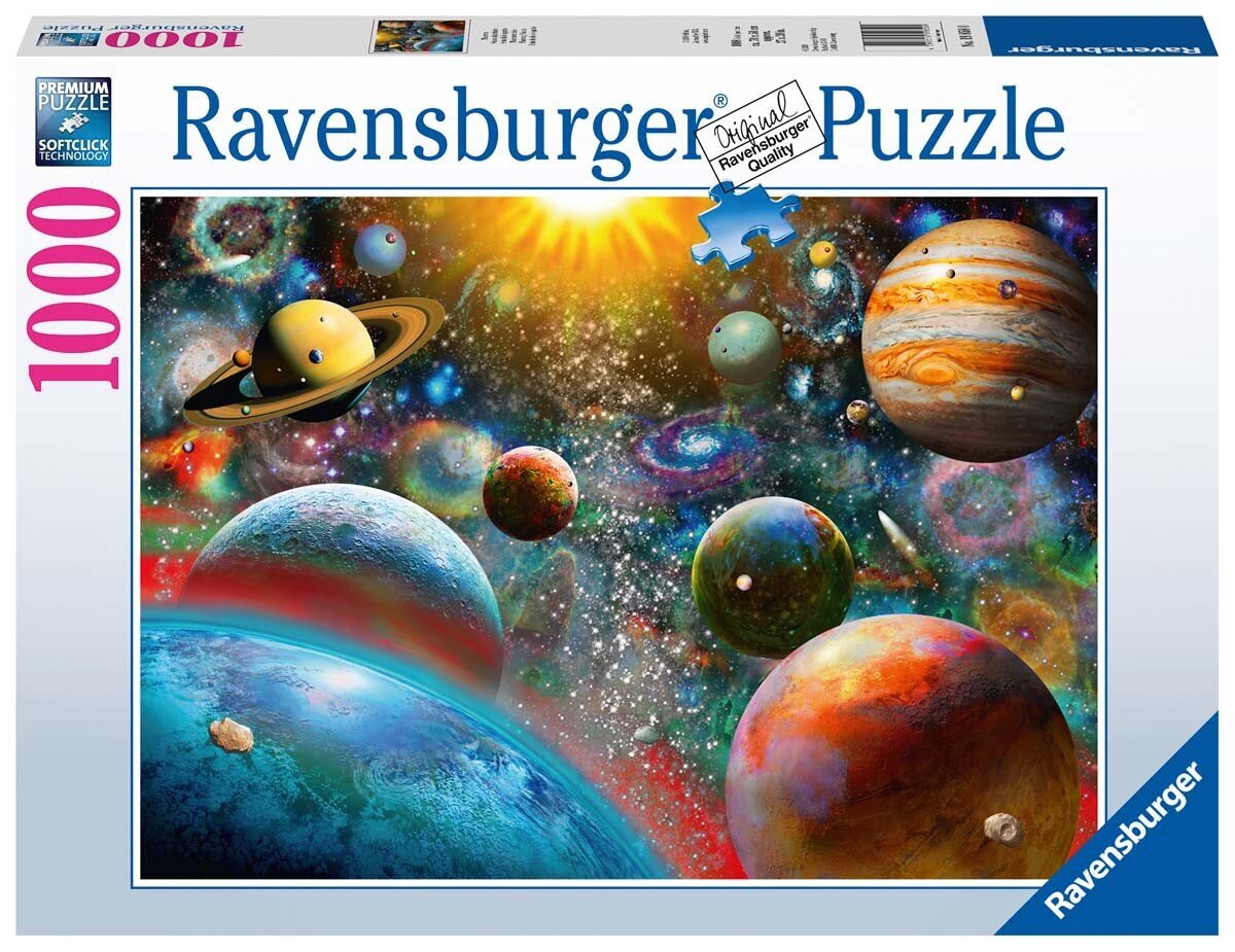 Pusle Ravensburgeri planeedid, 1000 tk hind ja info | Pusled | kaup24.ee