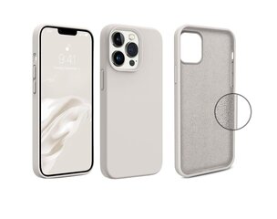 Jashinne Silicon case set 2in1 IP15PL: кремовый чехол и USB-кабель Lightning. цена и информация | Ekraani kaitsekiled | kaup24.ee