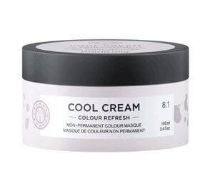 Juukseid tooniv mask Maria Nila gentle nourishing mask without permanent color pigments 8.1 Cool Cream, 100 ml hind ja info | Juuksevärvid | kaup24.ee