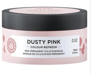 Juukseid tooniv mask Maria Nila mask without permanent color pigments 0.52 Dusty Pink, 100 ml цена и информация | Краска для волос | kaup24.ee