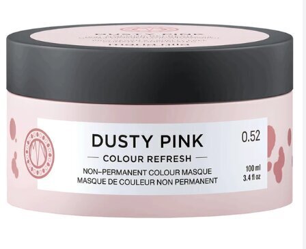 Juukseid tooniv mask Maria Nila mask without permanent color pigments 0.52 Dusty Pink, 100 ml цена и информация | Juuksevärvid | kaup24.ee