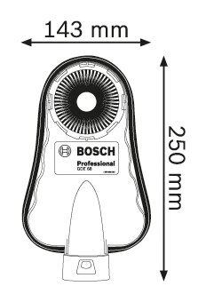 Imemissüsteem konkreetse puurimise jaoks Bosch GDE 68 1600A001G7 цена и информация | Akutrellid, kruvikeerajad | kaup24.ee