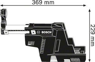 Tolmuimeja Bosch GDE 18V-16 Solo 1600A0051M цена и информация | Шуруповерты, дрели | kaup24.ee