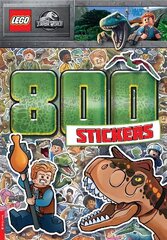 LEGO (R) Jurassic World (TM): 800 Stickers: Amazing Dinosaurs цена и информация | Книги для подростков и молодежи | kaup24.ee