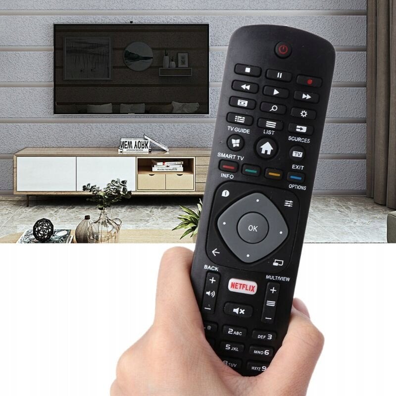 Universaalne kaugjuhtimispult telerile philips smart tv netflix ER4 ER40027 hind ja info | Smart TV tarvikud | kaup24.ee