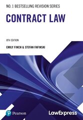 Law Express Revision Guide: Contract Law 8th edition hind ja info | Majandusalased raamatud | kaup24.ee