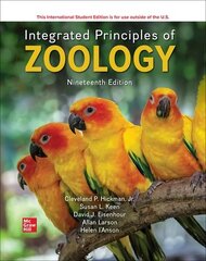 Integrated Principles of Zoology ISE 19th edition hind ja info | Ühiskonnateemalised raamatud | kaup24.ee