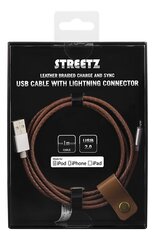 Kaabel Streetz USB-Lightning цена и информация | Кабели для телефонов | kaup24.ee