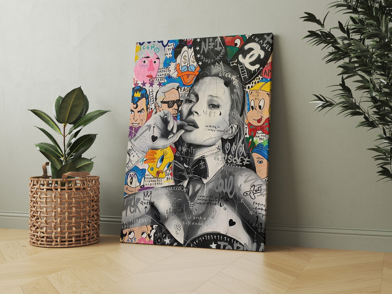 Seinapilt Banksy Kate Moss hind ja info | Seinapildid | kaup24.ee