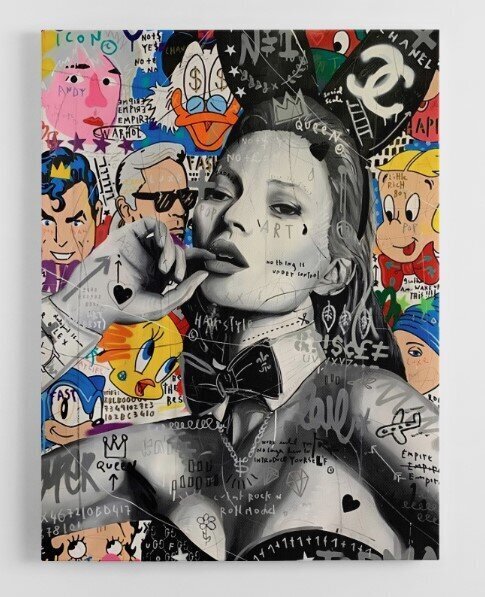 Seinapilt Banksy Kate Moss hind ja info | Seinapildid | kaup24.ee