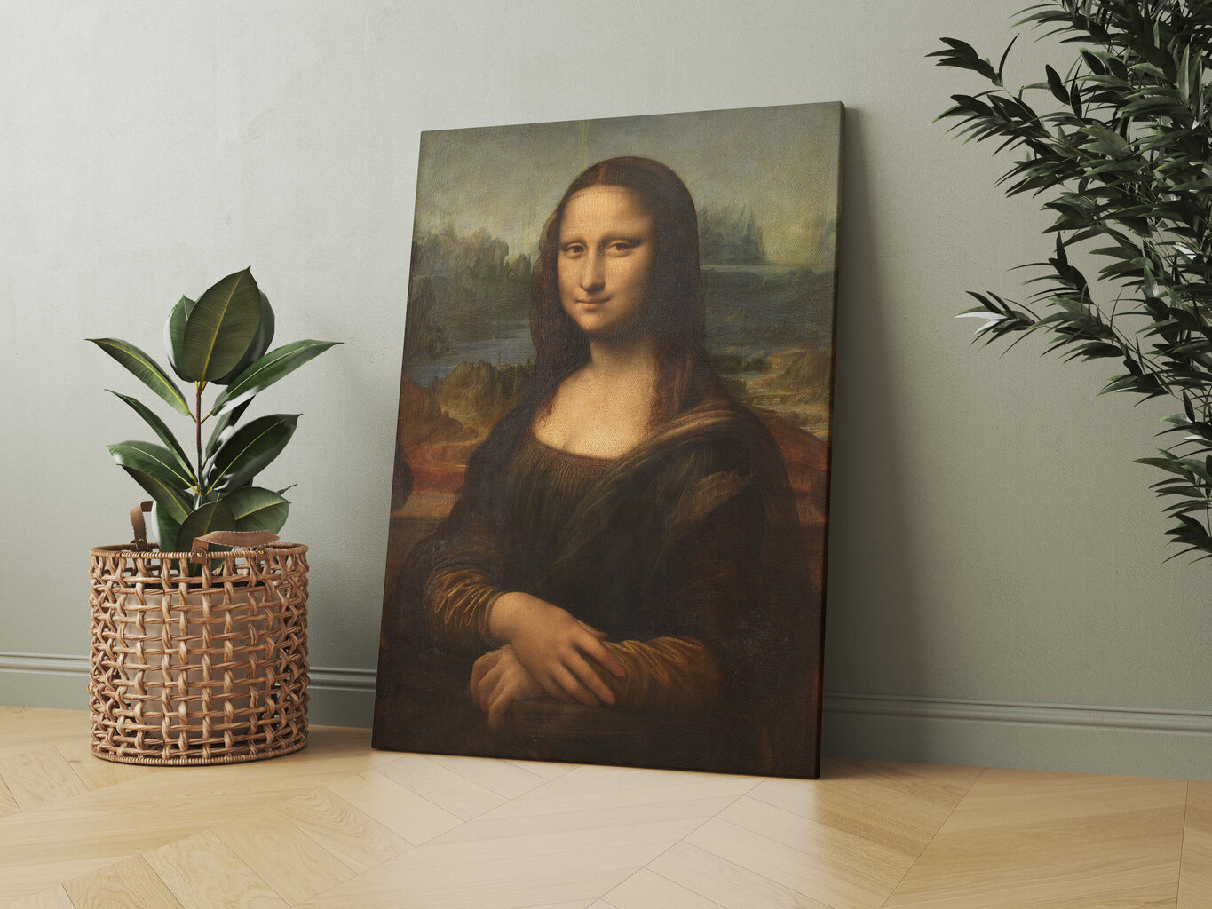 Reproduktsioon Leonardo da Vinci Mona Lisa hind ja info | Seinapildid | kaup24.ee