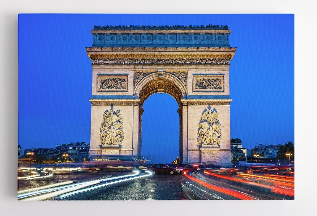Seinapilt Triumfikaar. Õhtu Pariisis hind ja info | Seinapildid | kaup24.ee
