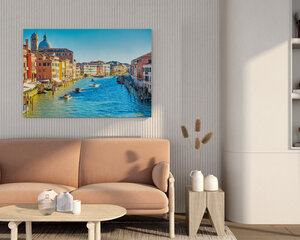 Seinapilt Maal Veneetsia kanal цена и информация | Картины, живопись | kaup24.ee