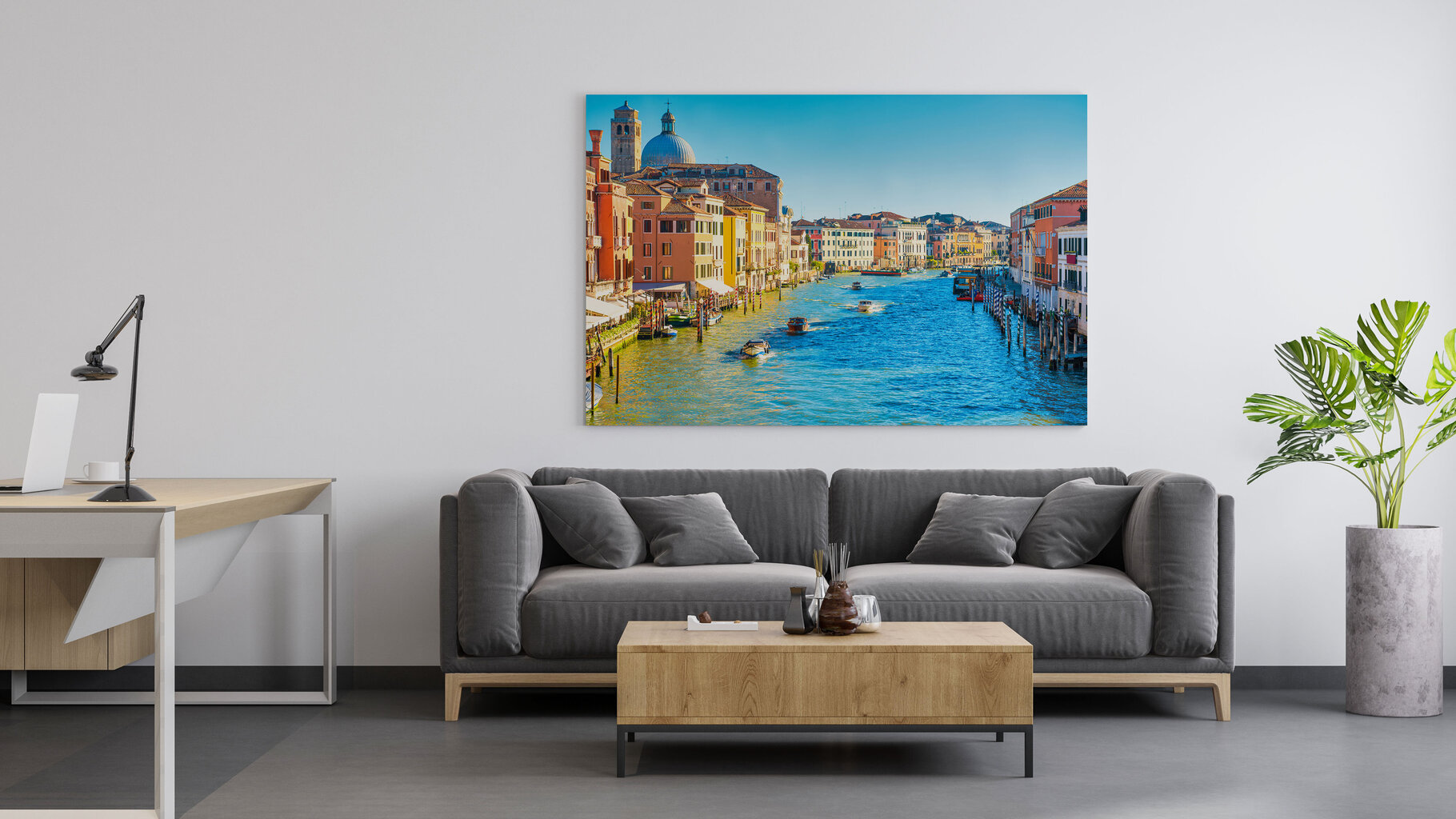 Seinapilt Maal Veneetsia kanal hind ja info | Seinapildid | kaup24.ee