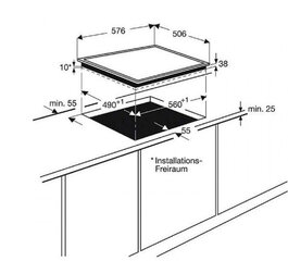 AEG HK 634021 XB цена и информация | Варочные поверхности | kaup24.ee