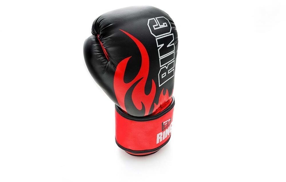 Poksikindad Ring Sport Fire, punased hind ja info | Poksivarustus | kaup24.ee