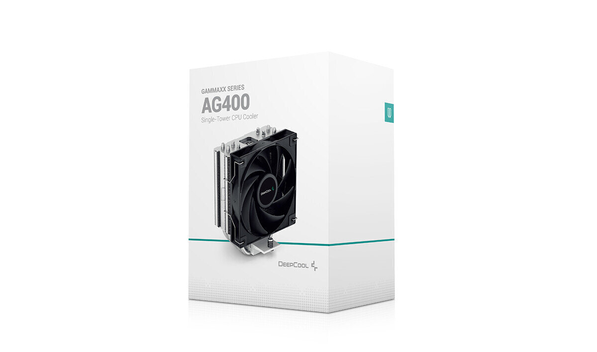 Protsessori jahuti DeepCool AG400, must цена и информация | Protsessori jahutid | kaup24.ee