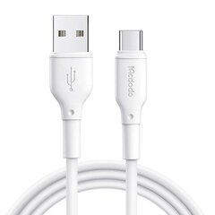 Mcdodo USB-C kaabel Mcdodo CA-7280, 1,2 m (valge) hind ja info | Mobiiltelefonide kaablid | kaup24.ee