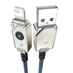 Кабель для быстрой зарядки Baseus USB/Lightning 2.4 А, 2 м (темно-синий) цена и информация | Кабели для телефонов | kaup24.ee