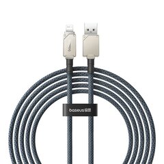 Кабель для быстрой зарядки Baseus USB/Lightning 2.4 А, 2 м (темно-синий) цена и информация | Borofone 43757-uniw | kaup24.ee